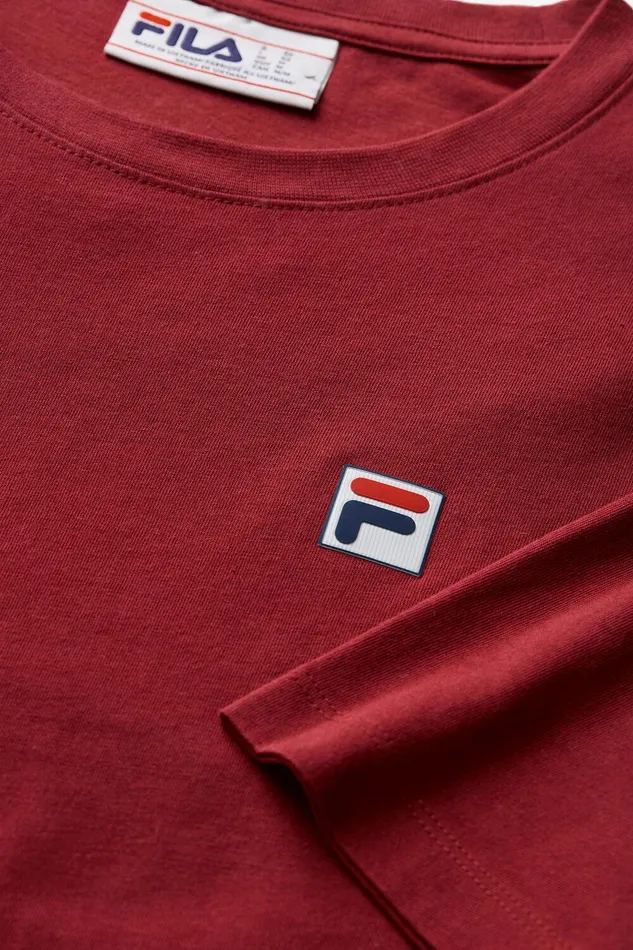 Tops and TShirts Men Fila Classic Relaxed Tee 601 Tibetan Red Tops and TShirts Men Fila Classic Relaxed Tee 601 Tibetan Red