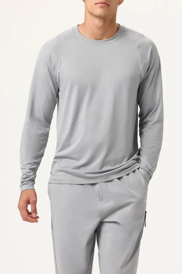 Tops and TShirts Men Fila Lucky Ace Seamless Long Sleeve Top 050 Ultimate Gray Tops and TShirts Men Fila Lucky Ace Seamless Long Sleeve Top 050 Ultimate Gray