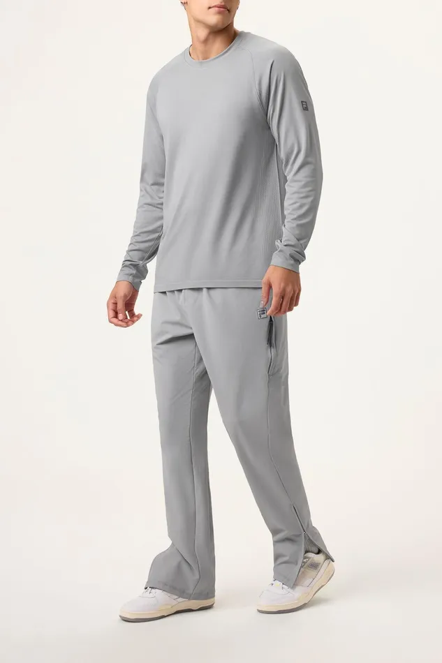 Tops and TShirts Men Fila Lucky Ace Seamless Long Sleeve Top 050 Ultimate Gray Tops and TShirts Men Fila Lucky Ace Seamless Long Sleeve Top 050 Ultimate Gray