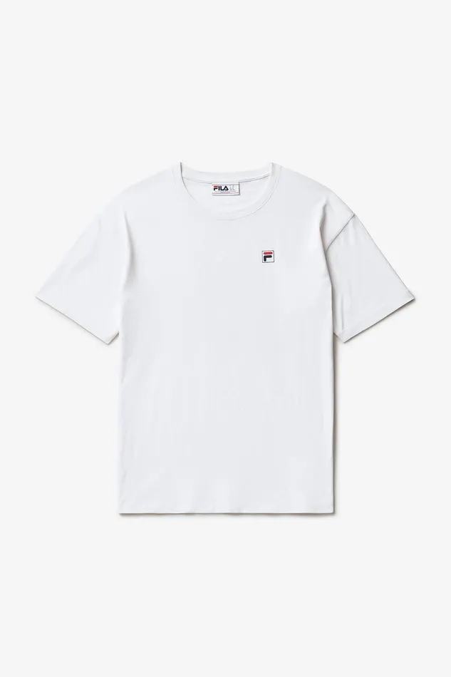 Tops and TShirts Women Fila Classic Relaxed Tee 100 White