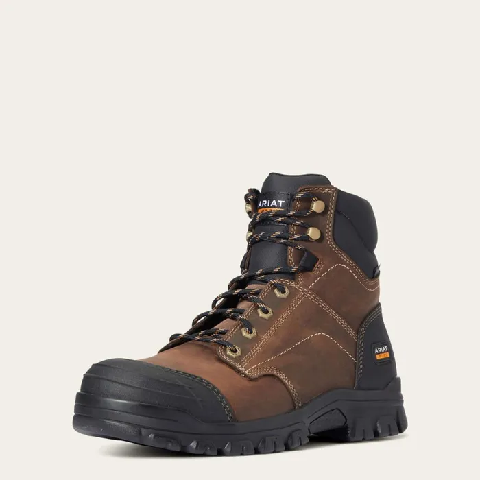 Treadfast 6034 Steel Toe Work Boot Distressed Brown Men Ariat Work Boots