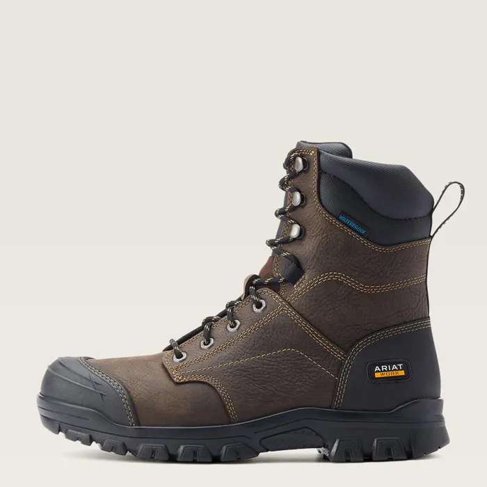 Treadfast 8034 Waterproof Work Boot Dark Brown Men Ariat Work Boots Treadfast 8034 Waterproof Work Boot Dark Brown Men Ariat Work Boots