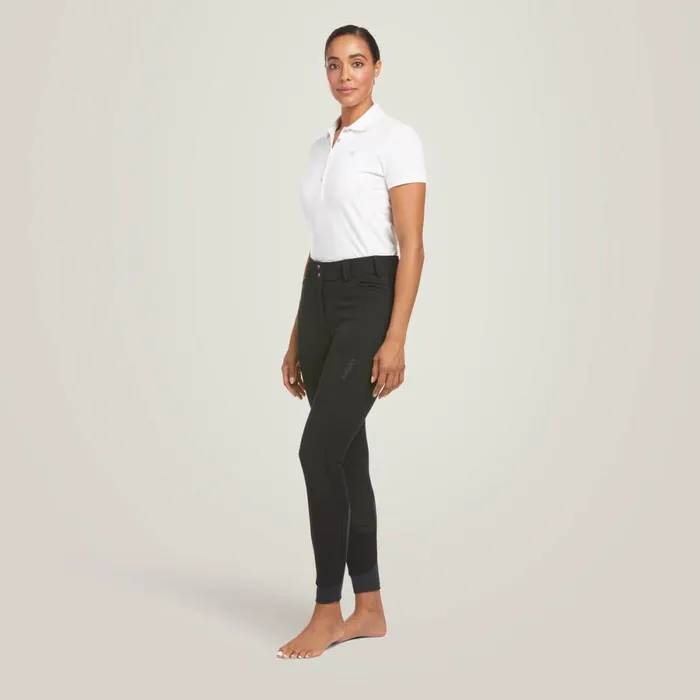 Tri Factor Frost Insulated Full Seat Breech Black Women Ariat Pants and Shorts Tri Factor Frost Insulated Full Seat Breech Black Women Ariat Pants and Shorts