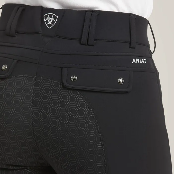 Tri Factor Frost Insulated Full Seat Breech Black Women Ariat Pants and Shorts Tri Factor Frost Insulated Full Seat Breech Black Women Ariat Pants and Shorts