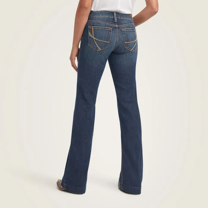 Trouser Perfect Rise Maggie Wide Leg Jean Pasadena Women Ariat Denim