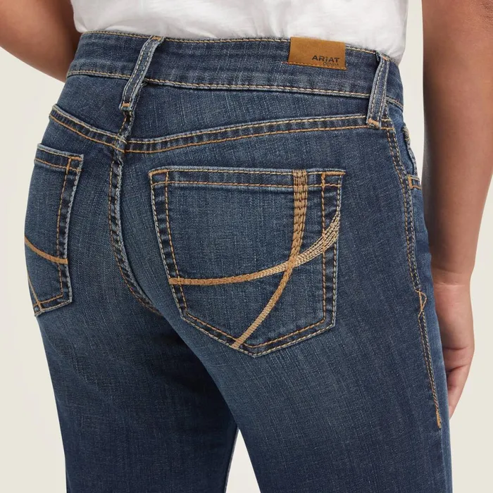 Trouser Perfect Rise Maggie Wide Leg Jean Pasadena Women Ariat Denim