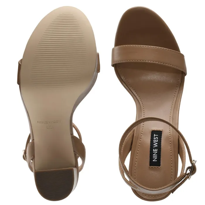Uknow Platform Dress Sandals Light Tan Women Nine West Heeled Uknow Platform Dress Sandals Light Tan Women Nine West Heeled