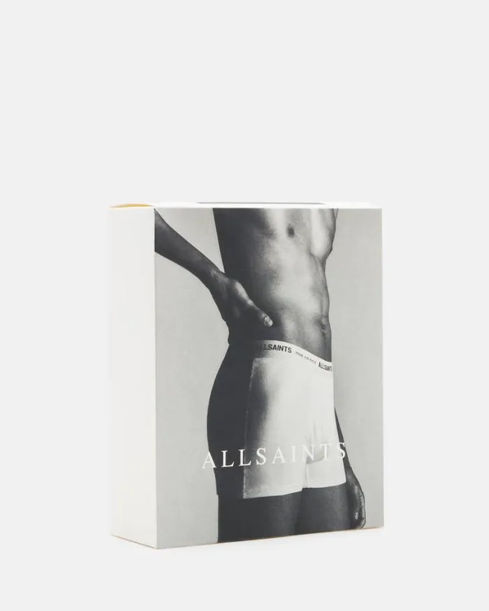 Underground Logo Boxers 3 Pack Blackgry Mrlwht Men AllSaints Underwear and Socks Underground Logo Boxers 3 Pack Blackgry Mrlwht Men AllSaints Underwear and Socks