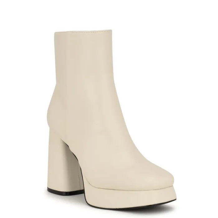 Velo Dress Booties Ivory Women Nine West Boots and Booties Velo Dress Booties Ivory Women Nine West Boots and Booties