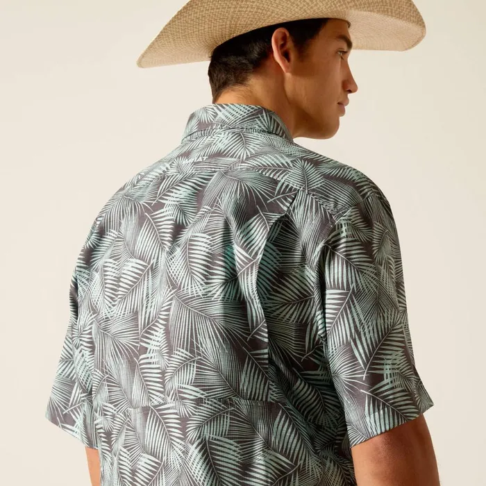 VentTEK Classic Fit Shirt Ebony Grey Men Ariat Button Down Shirts VentTEK Classic Fit Shirt Ebony Grey Men Ariat Button Down Shirts