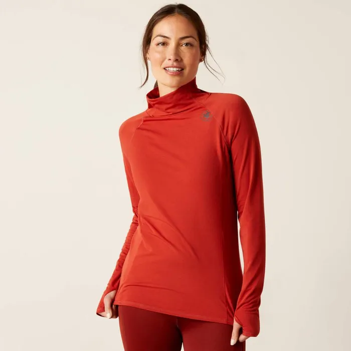Venture Baselayer Red Ochre Women Ariat TShirts and Tops