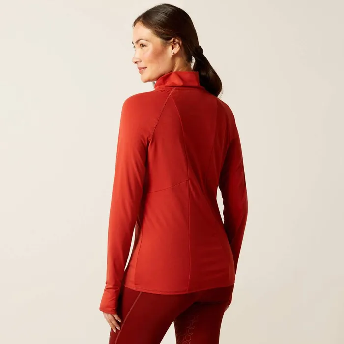 Venture Baselayer Red Ochre Women Ariat TShirts and Tops Venture Baselayer Red Ochre Women Ariat TShirts and Tops