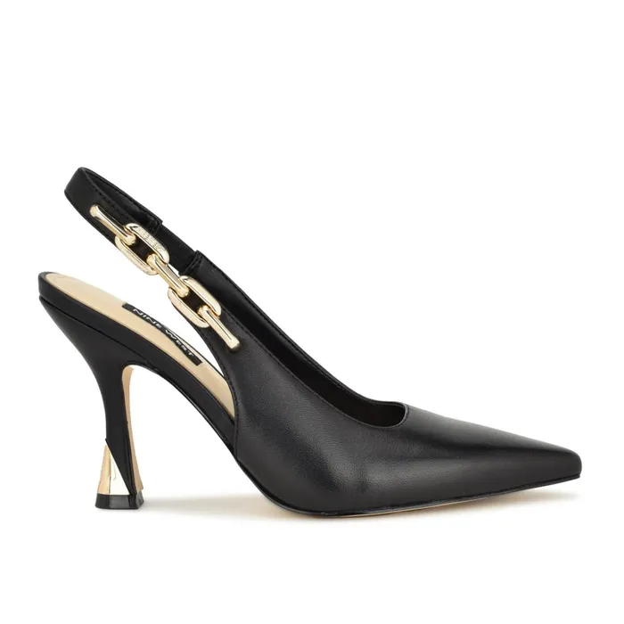 Veroni Slingback Pumps Black Women Nine West Slingbacks