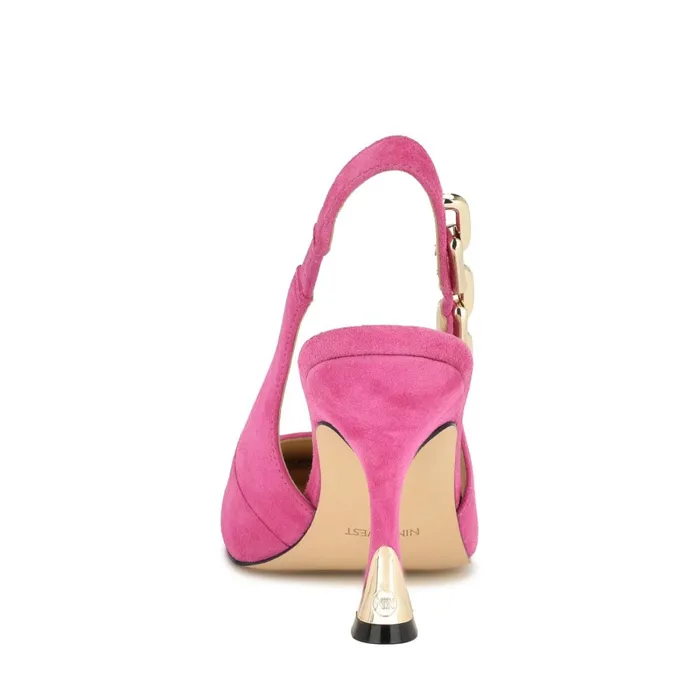 Veroni Slingback Pumps Medium Pink Women Nine West Slingbacks