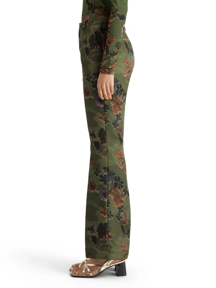 Violet Poetry Tapestry Kick Flare Pant Poetry Tapestry Military Women Scotch and Soda Pants Violet Poetry Tapestry Kick Flare Pant Poetry Tapestry Military Women Scotch and Soda Pants