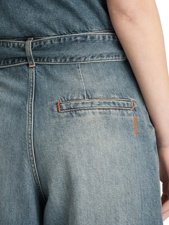 Washed Denim Workwear Jumpsuit Frisco Nights Women Scotch and Soda Dresses and Jumpsuits Washed Denim Workwear Jumpsuit Frisco Nights Women Scotch and Soda Dresses and Jumpsuits