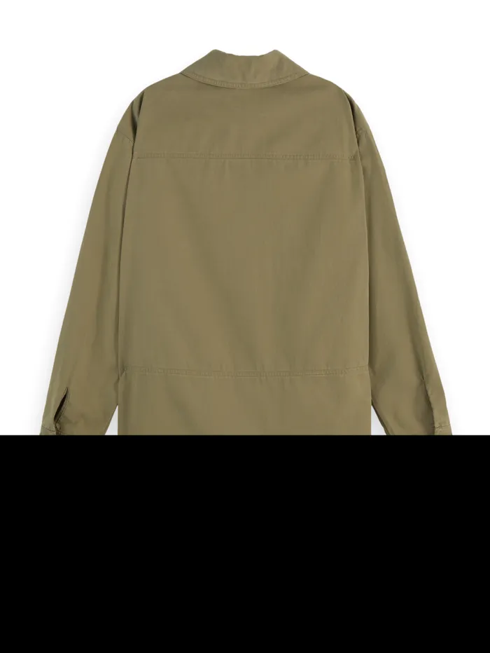 WASHED SHIRT DRESS Washed Military Women Scotch and Soda Dresses and Jumpsuits