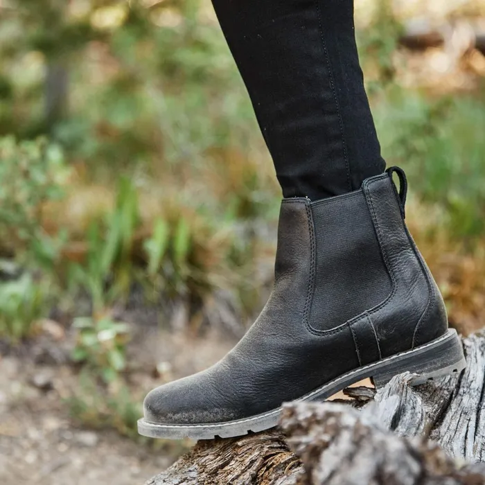 Wexford Waterproof Chelsea Boot Black Women Ariat Booties