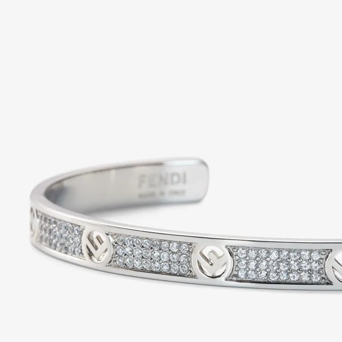 Woman SilverColoured Bracelet Silver Fendi Bracelets