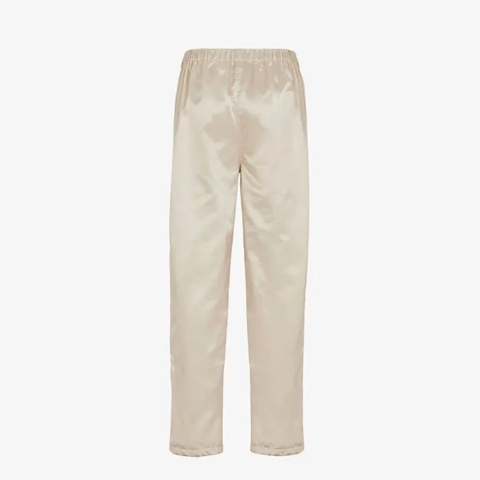 Woman White Nylon Trousers White Fendi Activewear