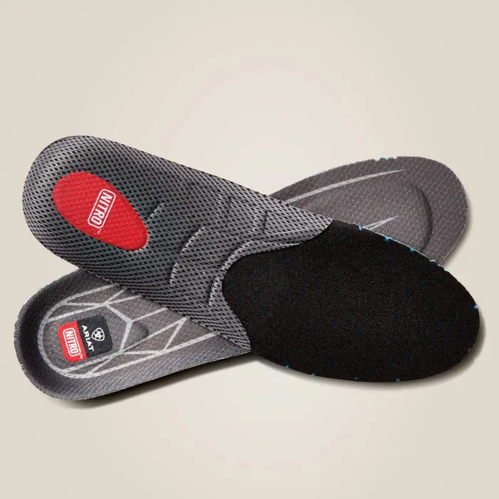 Women039s Nitro Round Toe Insole Blue Women Ariat Insoles