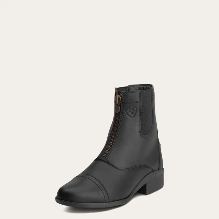 Women039s Scout Zip Paddock Boot Black Women Ariat English Riding Boots
