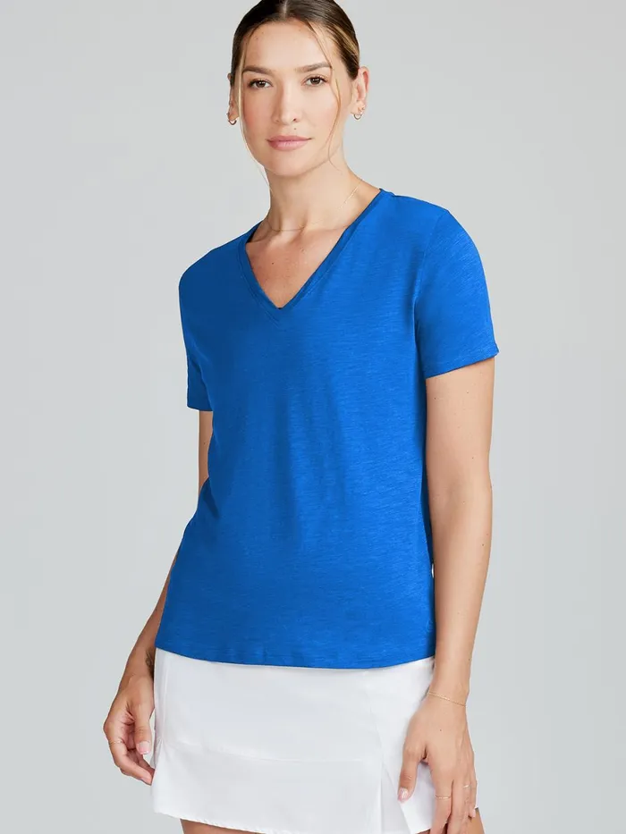 Women All Day VNeck TShirt Tasc Performance Yoga Studio