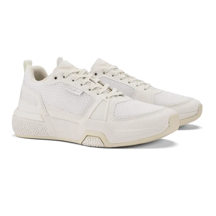Women Anau Womens Court Sneaker Bright White Olukai Athletic