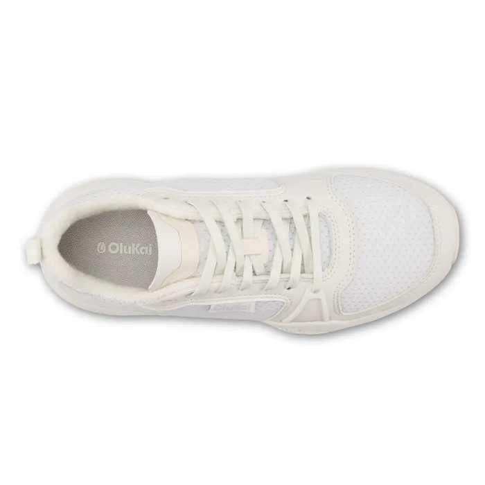 Women Anau Womens Court Sneaker Bright White Olukai Athletic