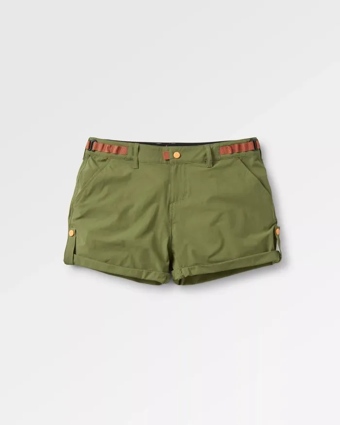 Women Bottoms Passenger 365 Trail Roll Up Short Khaki Khaki