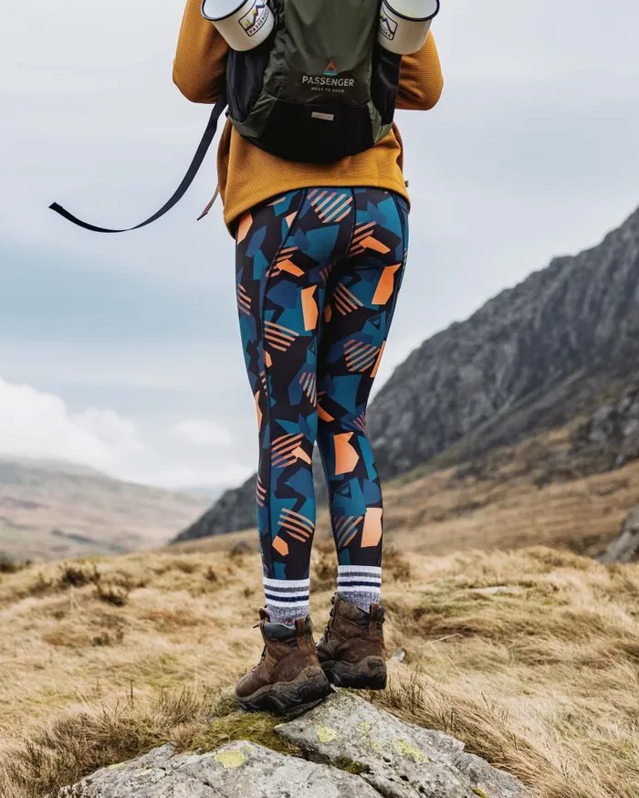 Women Bottoms Passenger Fresh Air 20 Recycled Leggings Apricot Camo Apricot Camo