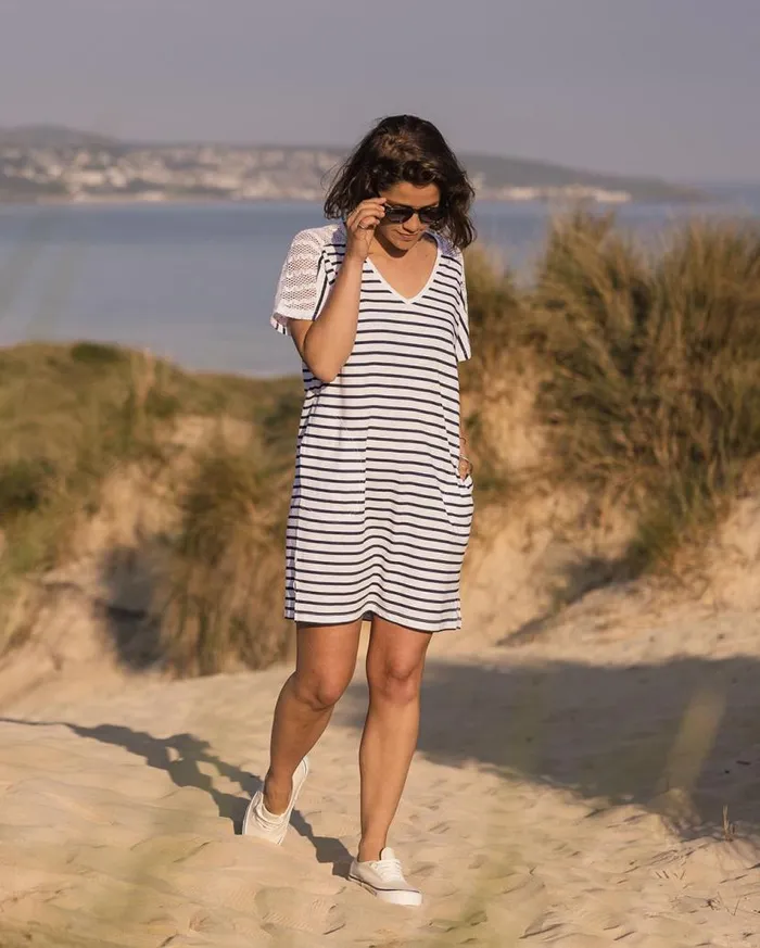 Women Bottoms Passenger Olive Oversized Recycled Cotton TShirt Dress Navy Stripe Navy Stripe Women Bottoms Passenger Olive Oversized Recycled Cotton TShirt Dress Navy Stripe Navy Stripe