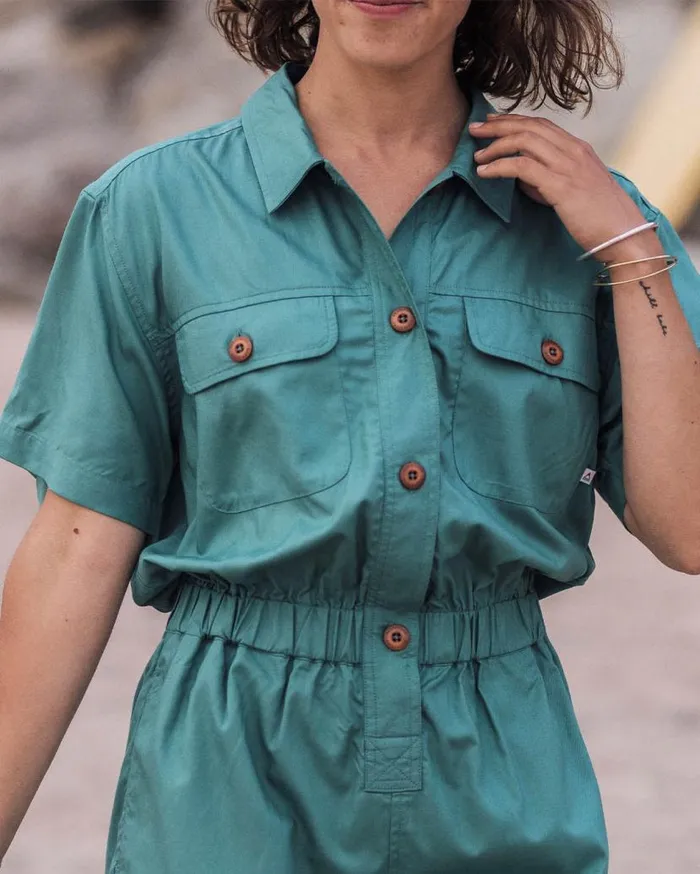 Women Bottoms Passenger Topaz Short Boiler Suit Deep Sea Deep Sea