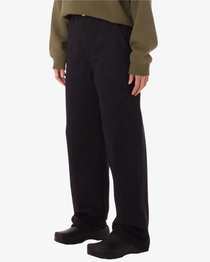 Women BRIGHTON CARPENTER PANT Black OBEY Clothing BOTTOMS