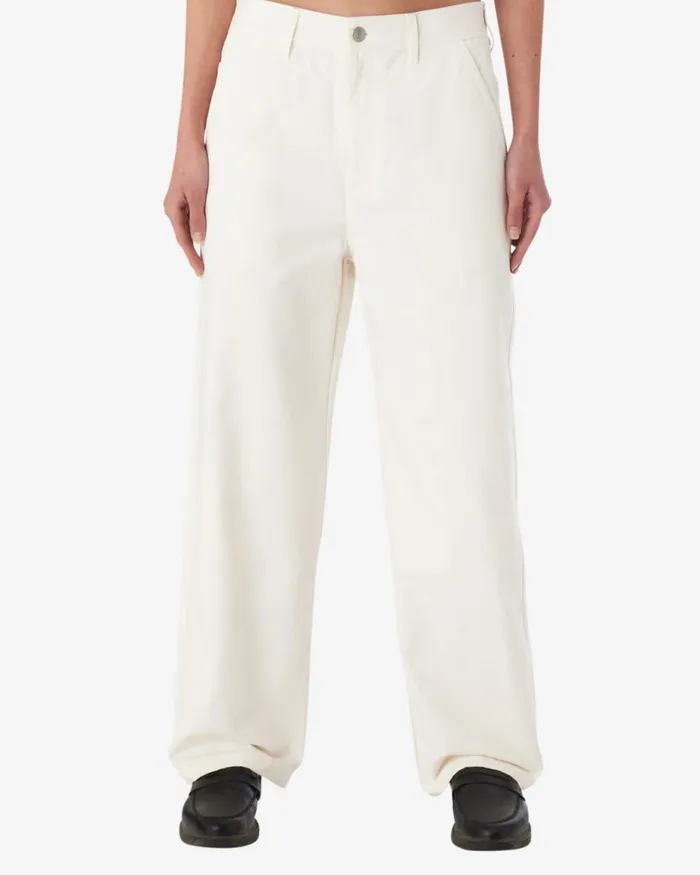 Women BRIGHTON CARPENTER PANT Black OBEY Clothing BOTTOMS