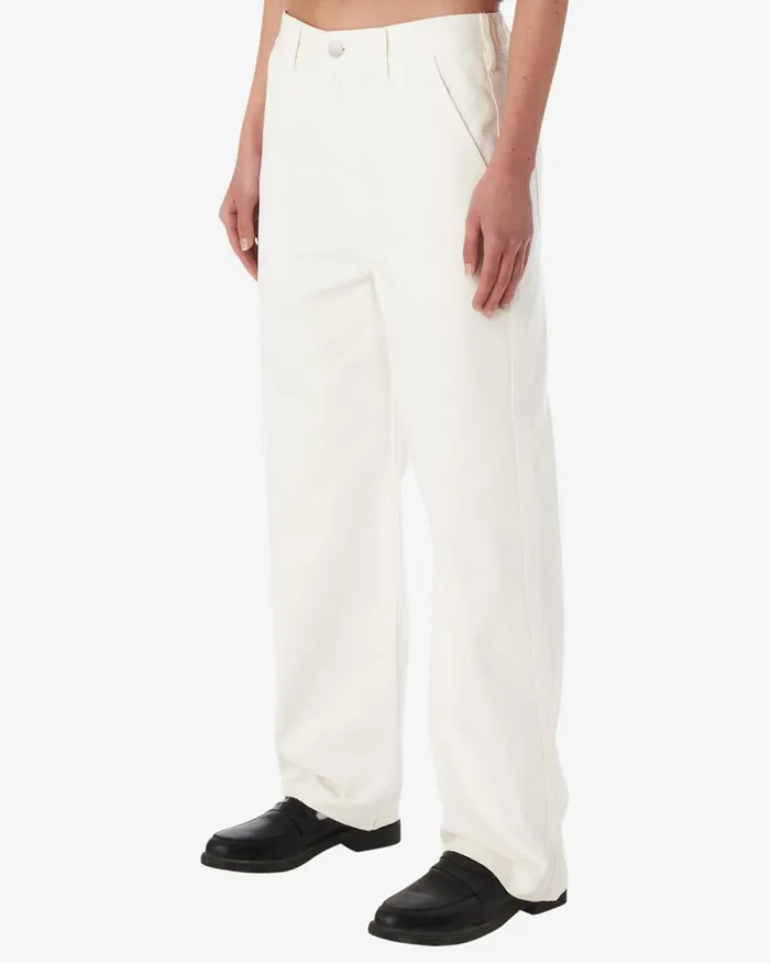 Women BRIGHTON CARPENTER PANT Black OBEY Clothing BOTTOMS