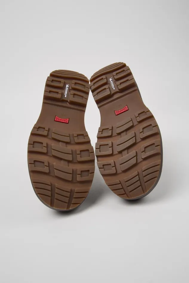 Women Camper Ankle Boots Brutus Trek HYDROSHIELD MICHELIN Brown Leather Ankle Boots Women Camper Ankle Boots Brutus Trek HYDROSHIELD MICHELIN Brown Leather Ankle Boots