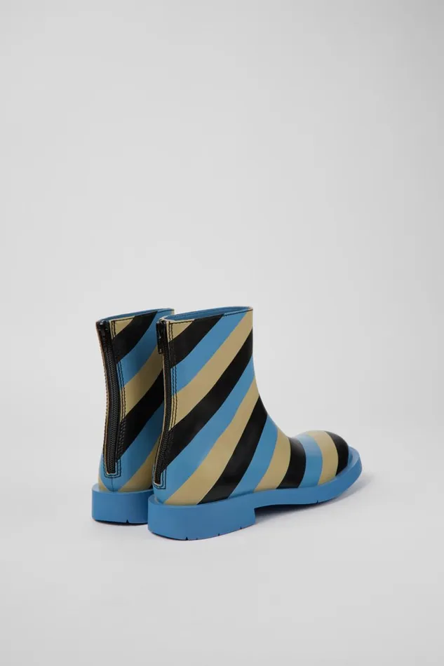 Women Camper Ankle Boots MIL 1978 Multicolored Leather Ankle Boots Women Camper Ankle Boots MIL 1978 Multicolored Leather Ankle Boots