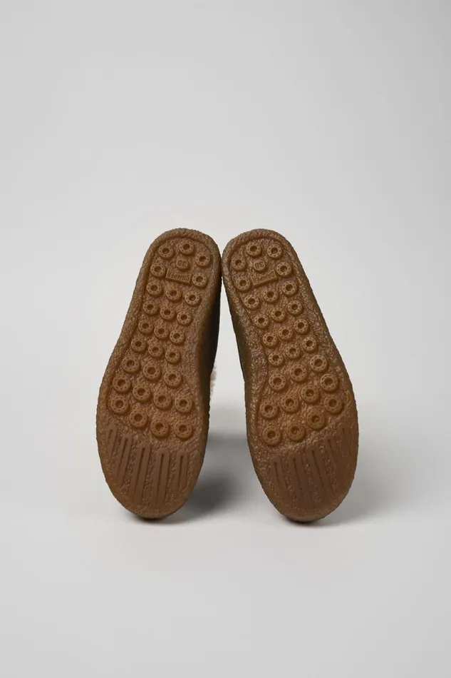 Women Camper Boots Peu Terreno Brown Nubuck Boots