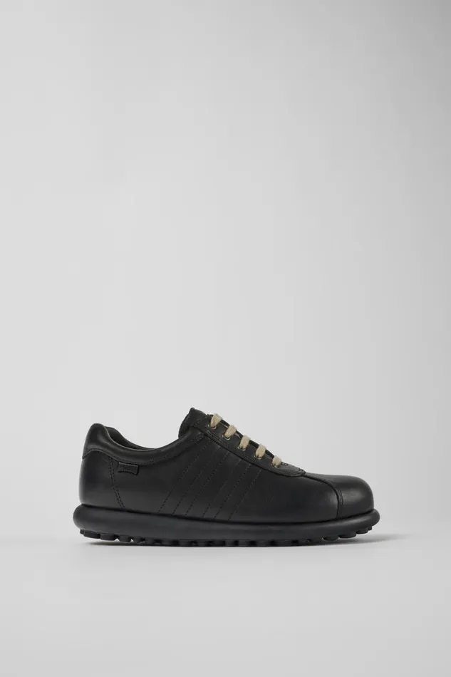 Women Camper Casual Shoes Pelotas Black Leather Shoe Women Camper Casual Shoes Pelotas Black Leather Shoe