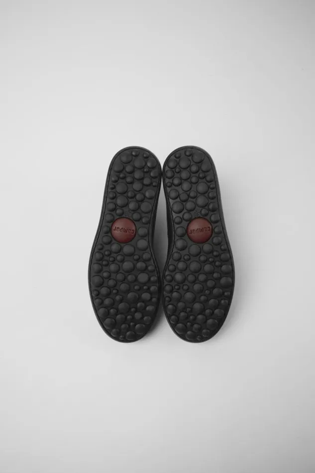 Women Camper Casual Shoes Pelotas Iconic Black Shoe Women Camper Casual Shoes Pelotas Iconic Black Shoe