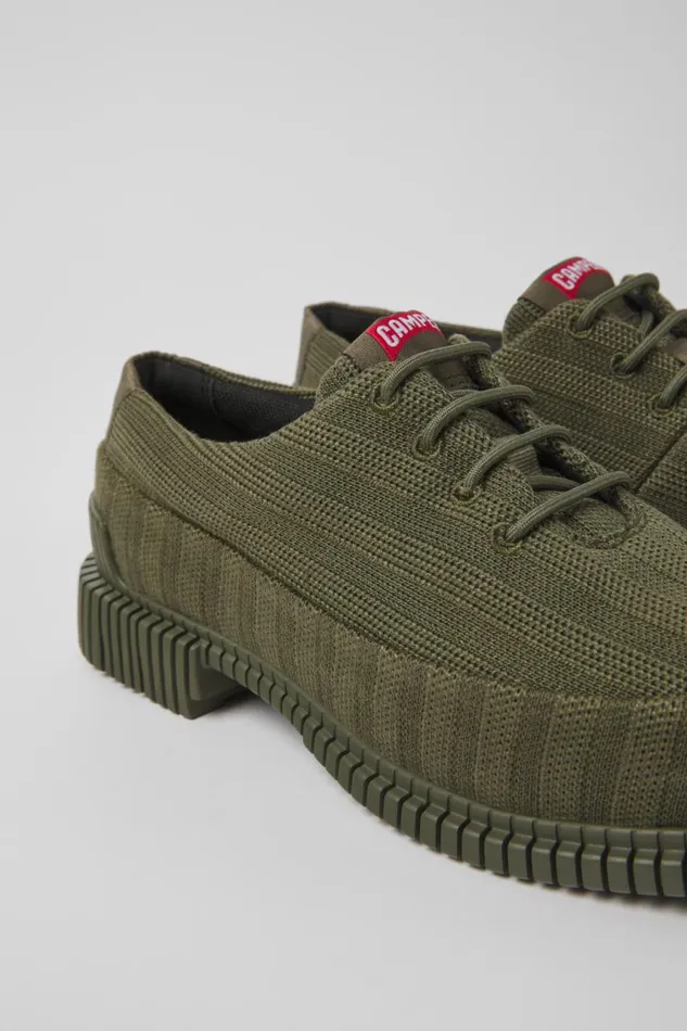 Women Camper Non Leather Shoes Pix TENCEL Green TENCEL Lyocell Shoes