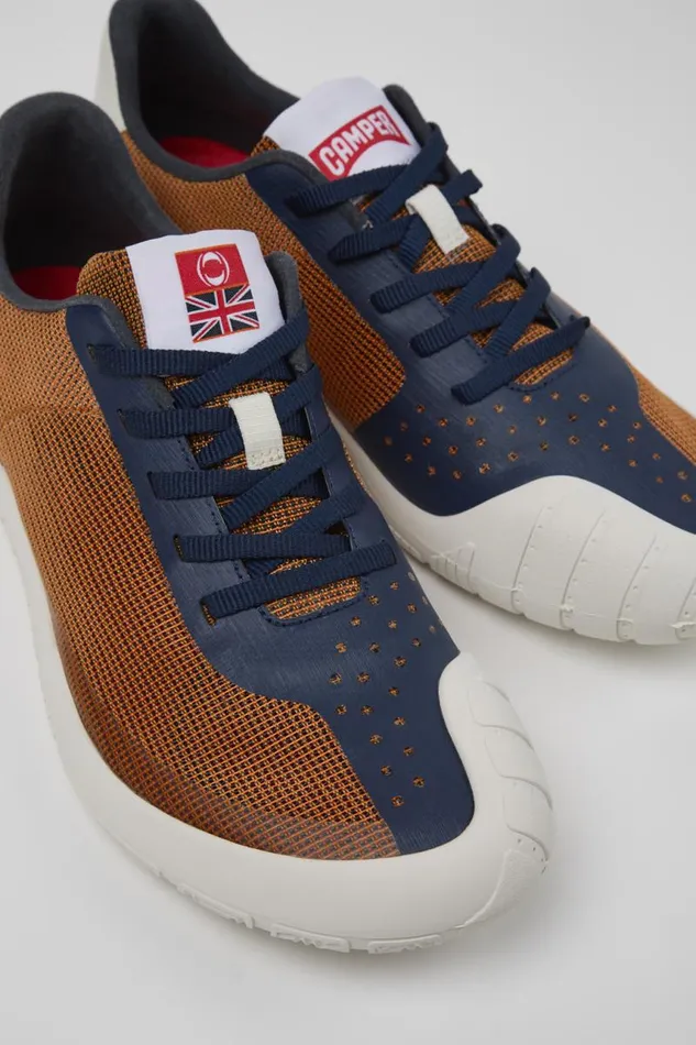 Women Camper Sneakers Camper X INEOS Britannia Multicolored Textile Sneakers