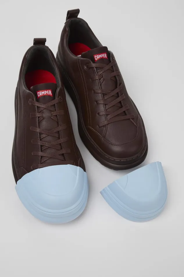 Women Camper Sneakers Junction Runner Burgundy Leather Sneakers Women Camper Sneakers Junction Runner Burgundy Leather Sneakers
