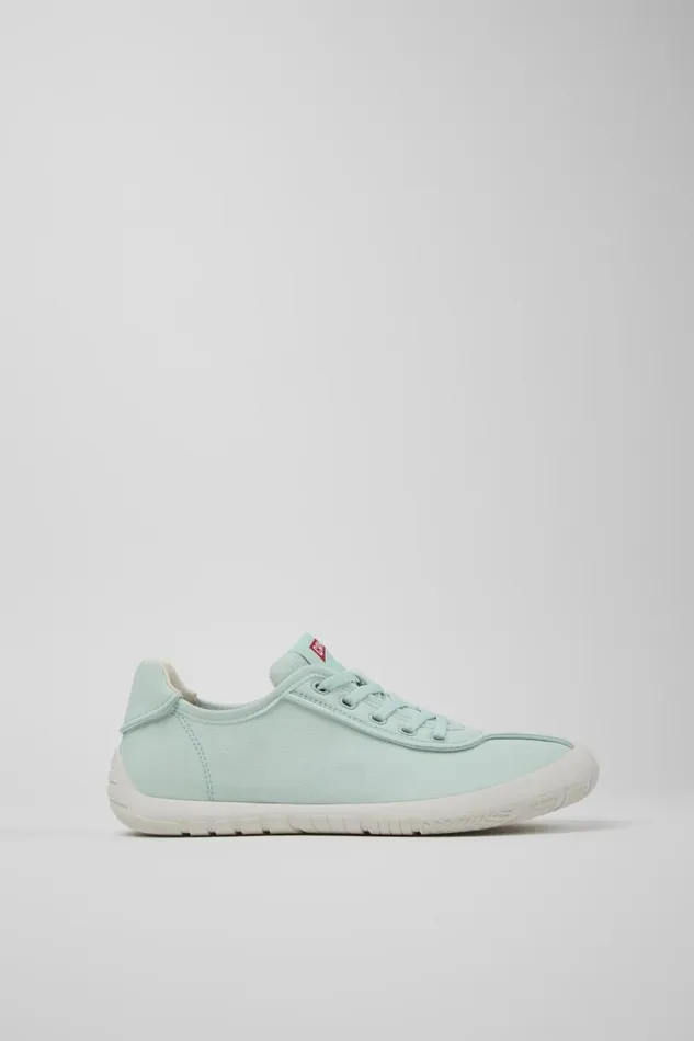 Women Camper Sneakers Peu Path Blue Textile Sneaker