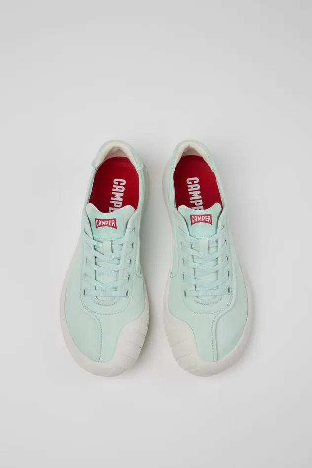 Women Camper Sneakers Peu Path Blue Textile Sneaker