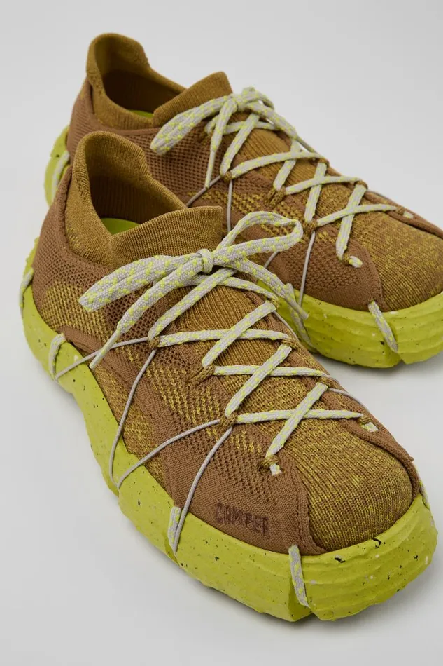 Women Camper Sneakers ROKU Brownish Yellow Sneaker