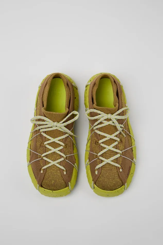 Women Camper Sneakers ROKU Brownish Yellow Sneaker