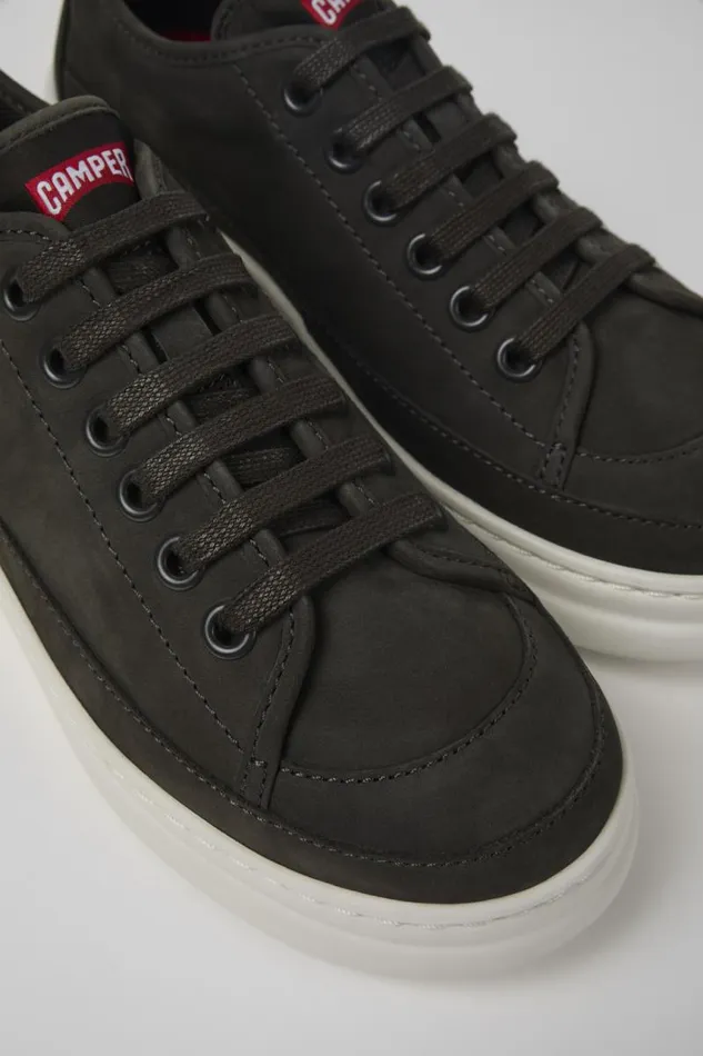Women Camper Sneakers Runner Up Gray Leather Sneaker