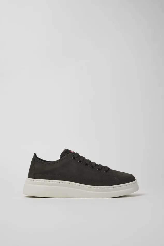 Women Camper Sneakers Runner Up Gray Leather Sneaker
